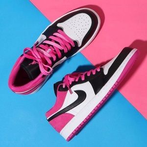 jordan 1 low fuchsia pink